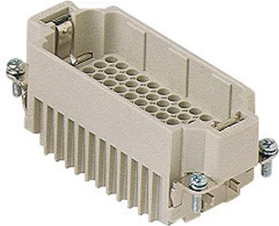 Imagen del producto de CDDM 72 N I.L.M.E. Ilme, conector para lápiz (M), conexión por crimpado, 72 polos + PE, 250V, 10A - 1 unidad