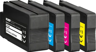 Produktbild von KMP Tintenpatrone passend für HP 953XL 3HZ52AE Multipack mit neuem KMP Hybrid-Ch