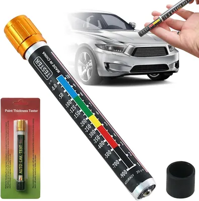 Produktbild von Lackdickenmesser, magnetischer Lackdickenprüfer, wasserdicht, einfach zu bedienen