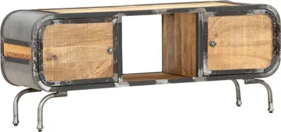 Produktbild von Möbel TV-Schrank 110x30x42 cm Massivholz Mango - TV-Schränke 339711