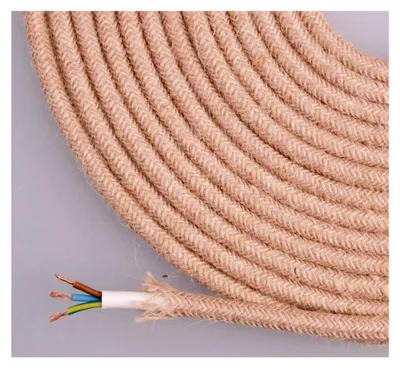 Produktbild von Jute-Seil, geflochten, 25 m, 3 x 0,75 mm