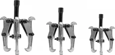 Produktbild von 3 Tlg Set Innen und Außen Abzieher 3 Arm Dreiarm 75 mm 100 mm 150 mm