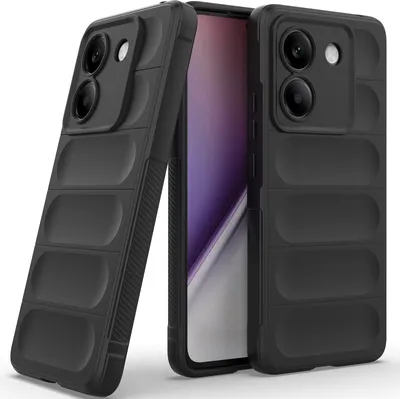 Immagine prodotto di Custodia per Xiaomi Poco M7 Pro 5G Custodia protettiva in silicone TPU morbido antiurto Nero