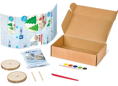 Produktbild von Staedtler Set Mod.masse FIMOair Christmas