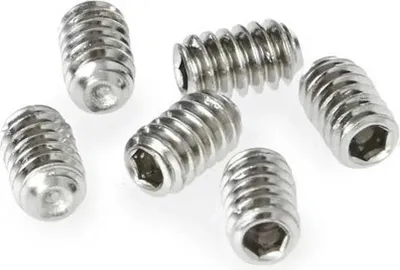 Image de Fcs vis en acier inoxydable 12 unités argent argent One Size