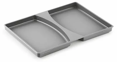 Produktbild von Naber Verschlussdeckel, alu grau für 15 Liter. - Mülleimer