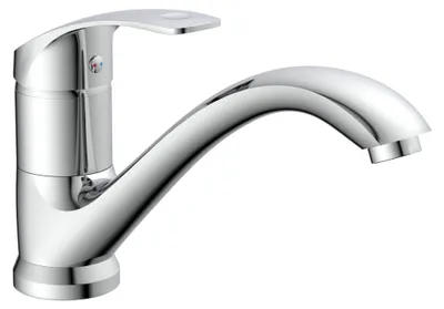 Produktbild von eisl Küchenarmatur RIMINI, 360° schwenkbarer Wasserhahn Küche, Mischbatterie Küche, Spültischarmatur in Chrom