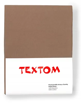 Produktbild von Textom Jersey Spannbettlaken Baumwolle für Hochbettmatratze