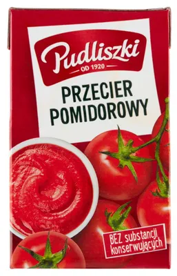 Produktbild von Pudliszki Tomatenpüree aus frischen Tomaten, 500 g