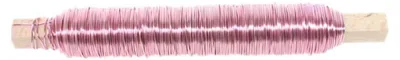 Produktbild von Deko Lackdraht 0,5 mm 100 g Bindedraht Basteldraht Wickeldraht Dekodraht rosa