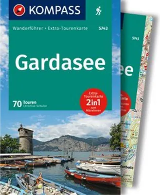 Produktbild von KOMPASS Wanderführer Gardasee, 70 Touren mit Extra-Tourenkarte