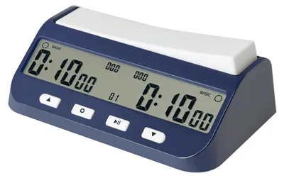 Produktbild von 4 in 1 Schachuhr digital Schachtimer mit Countdown Bonus Verzögerung Alarm für Schachspiel Turnier und Training