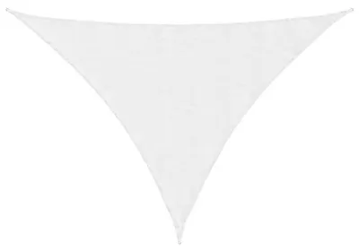 Immagine prodotto di Tettoia - Telo triangolare - 3x3x4,24 m - Tessuto Oxford impermeabile - Protezione UV - Bianco