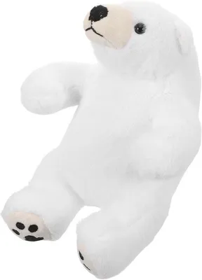 Obrázek produktu pro Polar Bear Cuddle - Pluche Bear - dekorace a dárky - realistický design - 22 cm - bílé