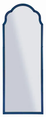 Zdjęcie produktu dla FURNLUX Lustro ścienne Tangier Blue 55cm / Kolor główny: Niebieski / Wymiary: 55 x 150 x 2 cm
