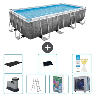 Produktbild von Bestway Power Steel Rechteckig - 549x274x122 cm - 8-teilig  S524