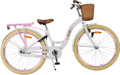 Produktbild von Volare Blossom Kinderfahrrad - Mädchen - 26 Zoll - Weiß