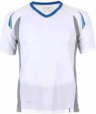 Produktbild von CONA SPORTS CS06 | Club Tech Sport T-Shirt + - - Farbe: White/Royal Blue - Größe: S