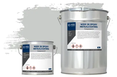 Productafbeelding van Wixx 2K Epoxy Metaalcoating - RAL 7035 | Lichtgrijs - 5L