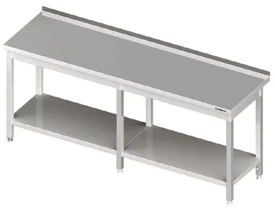 Immagine prodotto di Tavolo da lavoro con base, 2500x600x850 mm, con supporto, saldato