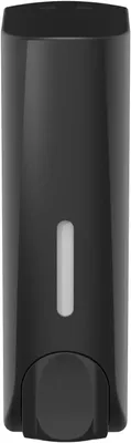 Produktbild von Wandseifenspender, 350 ml Flüssigseifenspender, Duschgelspender, Badezimmer-Duschgel, Waschmittel, Shampooflasche, Kunststoff, für Küche, Bad, Hotel, Zuhause, schwarz