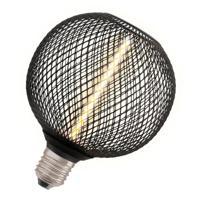 Produktbild von OSRAM LED Designleuchte DECOR STRAW Filament LAMP IN METAL HOUSING 3.5W 818 E27 Dimmbar Warmweiss 4058075840249