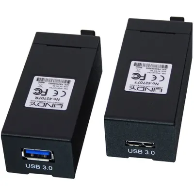 Produktbild von LINDY Extender USB 3.1/3.0 LWL/Fibre Optic 400m