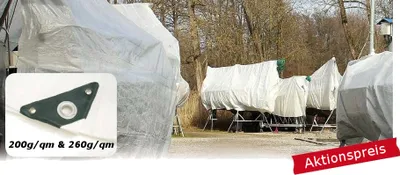 Produktbild von Abdeckplane 200g/m² & 260g/m² : 2,5m x 5,0m 260g / m²