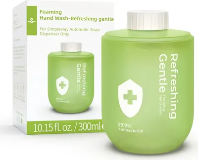 Produktbild von Simpleway Mydło w piance do automatycznego dozownika 1-PACK  Simpleway Zapach: Refreshing Gentle Green,