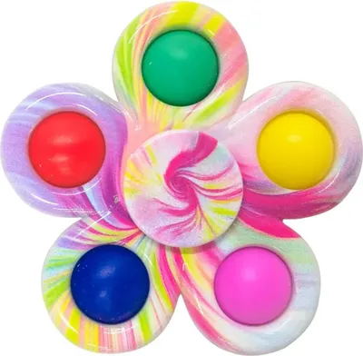 Produktbild von Spinner Colorful - Typ5: Der perfekte Fidget Spinner für Stressabbau und Konzentration KP35277