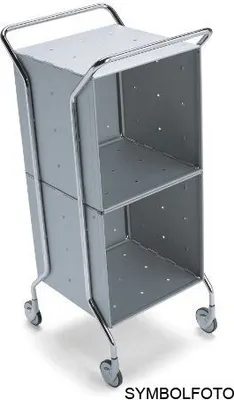 Graepel High Tech hochwertiger WEEL-U Trolley aus lackiertem Stahl Graepel Hightech  WEEL-U Stahl lackiert