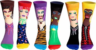 Produktbild von United Oddsocks Herren Socken, 6 Socken Pack - Strumpf, Mottomotive