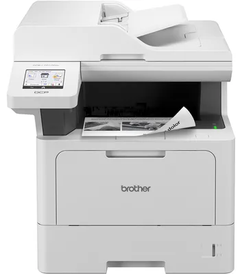 Zdjęcie produktu dla Brother DCP-L5510DW, Laser, Drukowanie mono, 1200 x 1200 DPI, A4, Bezpośrednie drukowanie, Biały