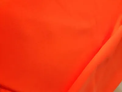 Produktbild von Oranger Stretch-Polyesterstoff