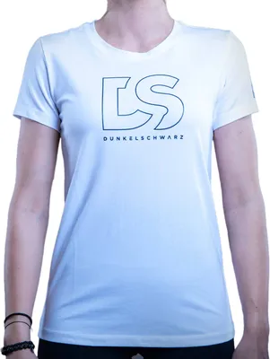 Produktbild von Dunkelschwarz Damen T-Shirt W-1 DSOUT white - S