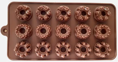 Produktbild von Rossner Silikonform für Pralinen und Kekse