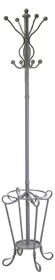 Immagine prodotto di Appendiabiti a Stelo Ø40xh180 cm in Metallo Grigio