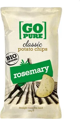 Produktbild von Rosmarinchips glutenfrei  125 g GoPure