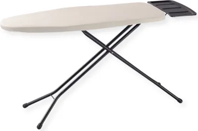 Produktbild von SensaHome Bügelbrett – Klappbarer Bügeltisch mit Dampfgerätehalterung – 110×33cm – Taupe