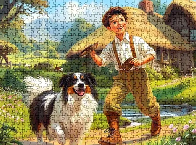 Obrázek produktu pro Dřevěná puzzle s 4000 dílky a plakátem