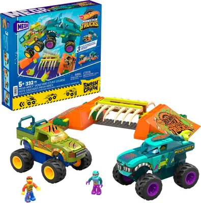 Obrázok produktu pre MEGA Hot Wheels Monster Trucks Mega Wrex Bone Crash Stunt Track