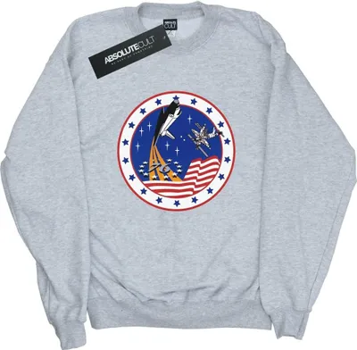 Produktbild von NASA - "Rocket 76" Sweatshirt für Herren BI48101 (M) (Grau)