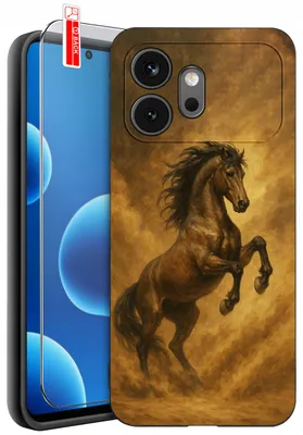 Produktbild von Hüllen für das Honor 600 – Designs | Mattes Silikon-Case + 9H-Glas
