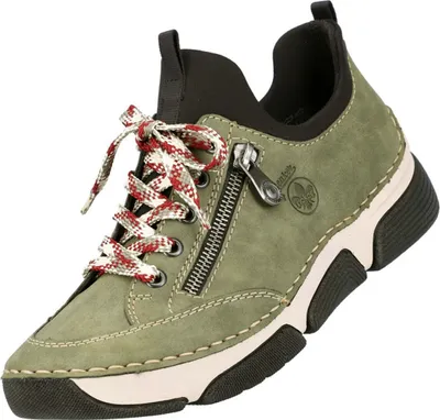 Produktbild von Rieker Halbschuh - Grün Synthetik Größe: 36 Normal