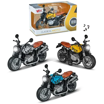 Immagine prodotto di Moto in metallo con luci e suoni MIX