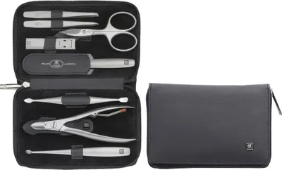 Produktbild von Zwilling Maniküre Pediküre Set 8tlg. mit Kompakt-Nagelknipser