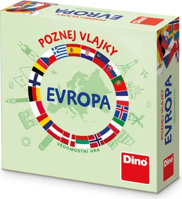 Obrázek produktu pro DINO Toys POZNEJ VLAJKY EVROPA Cestovní hra
