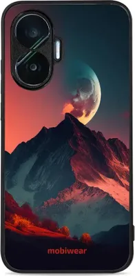 Produktbild von Handyhülle für Xiaomi POCO F7, Mobiwear Glossy Case, Gebirgsdämmerung
