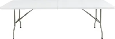 Immagine prodotto di Tavolo pieghevole rettangolare Bolero bianco 244 cm