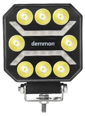 Zdjęcie produktu dla Uniwersalna, wydajna lampa LED, światło halogenowe, 27 W, 12–24 V – do samochodów ciężarowych, ciągników, pałąków zabezpieczających, quadów,